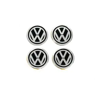 Stickers voor wielnaafkappen 60 mm vw-60-n-bl (4 stuks) foto 2