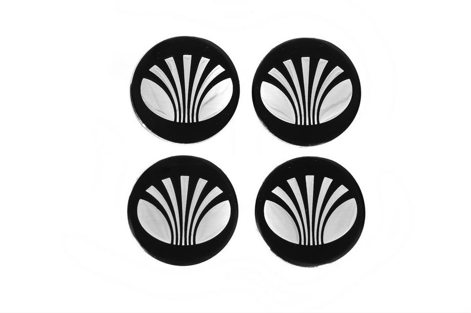 Daewoo Stickers voor naafdoppen V2 60 mm (4 stuks) Image
