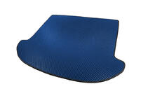 Hyundai Santa Fe 3 2012–2018 Kofferbakmat (EVA, blauw) (7 zitplaatsen) foto 2