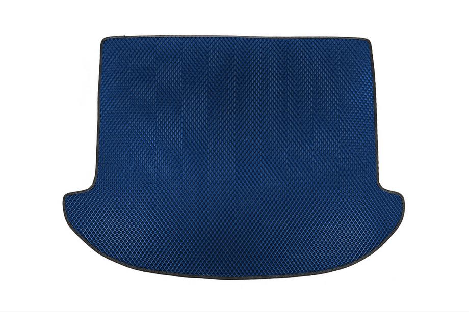 Hyundai Santa Fe 3 2012–2018 Kofferbakmat (EVA, blauw) (7 zitplaatsen) Image