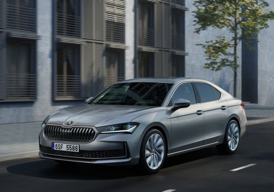Nieuwe generatie Skoda Superb liftback