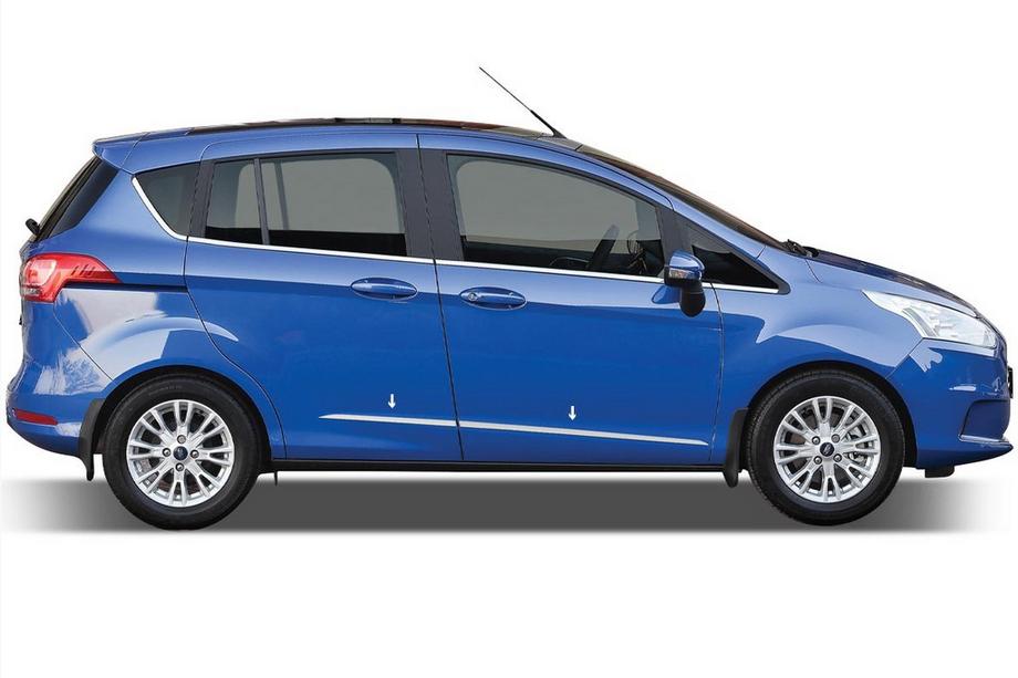 Ford B-Max 2012–2017 OmsaLine deurlijsten (4 stuks, RVS) Image