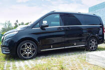 Mercedes Vito/V-klasse W447 2014– RVS dorpellijsten (4 st.) foto 1