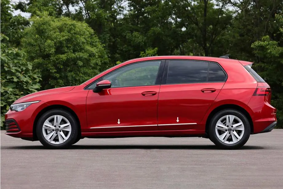 Volkswagen Golf 8 2019– Deurlijsten (4-delig, RVS) Image