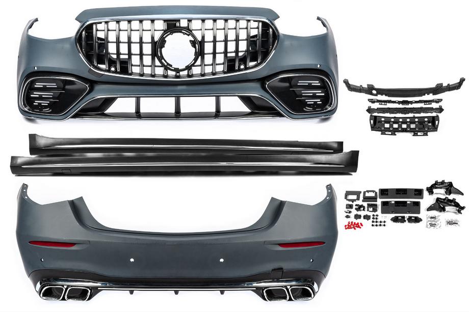 Mercedes S-class W223 2020– AMG S63 bodykit-set met side skirts Image