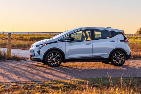 Review van de vernieuwde elektrische hatchback Chevrolet Bolt EV