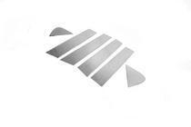 Nissan Juke 2010–2019 Omsa Line deurstijl sierlijsten (6 stuks, RVS) foto 2