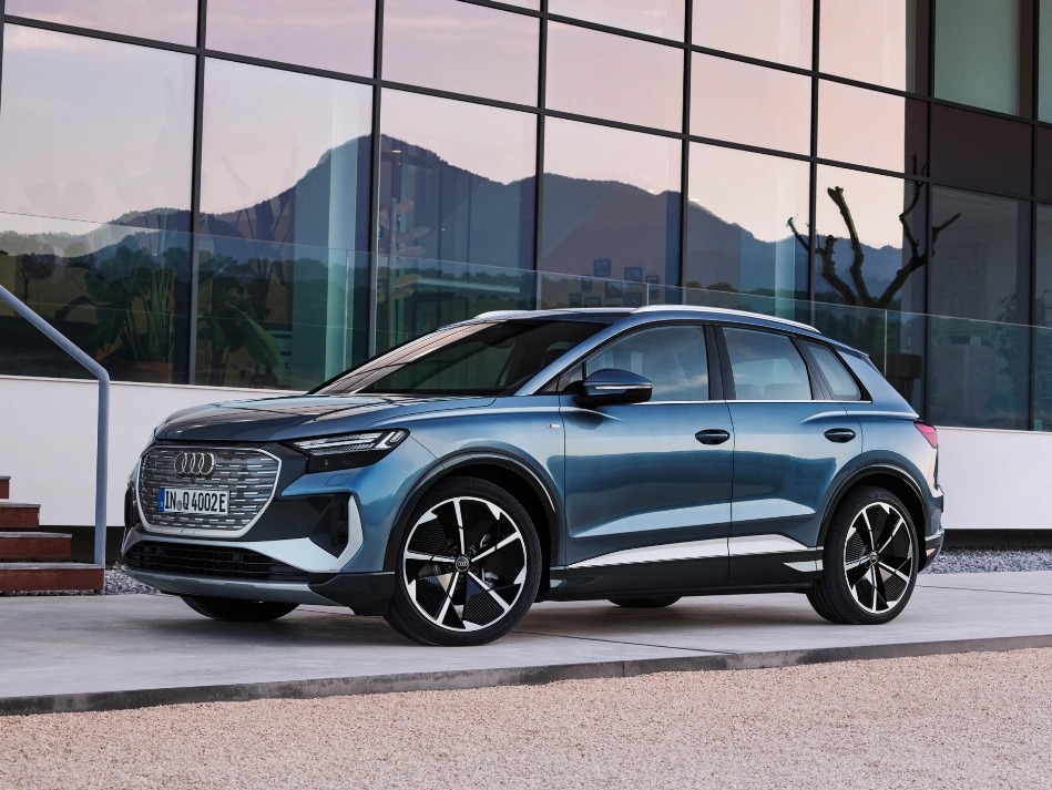 Test van de elektrische crossover Audi Q4 e-tron
