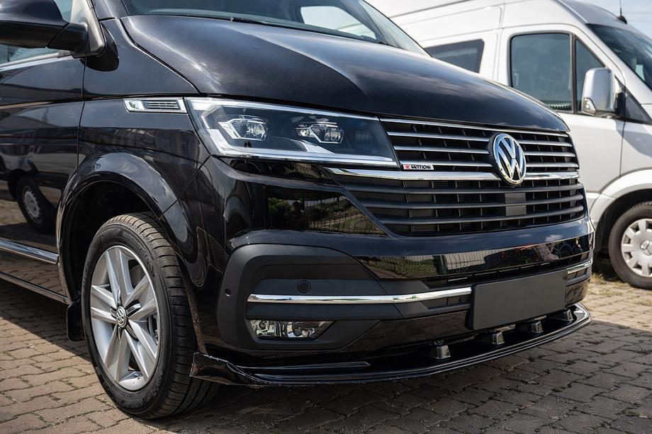 Volkswagen T6 2015–2024 Voorbumper lip spoiler 2019-2021 Orion (ABS) Image