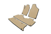 Volkswagen Sharan 1995–2010 EVA automatten (3 rijen, beige) foto 2