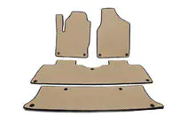 Seat Alhambra 1996–2010 EVA automatten (3 rijen, beige) foto 1