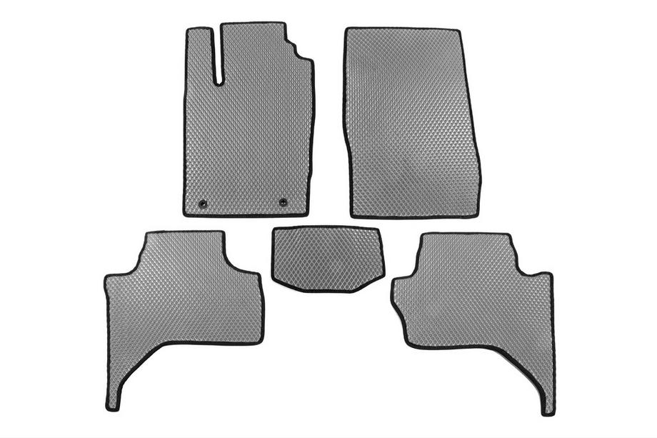 Mitsubishi L200 2015–2024 EVA automatten (Long base, grijs) Image