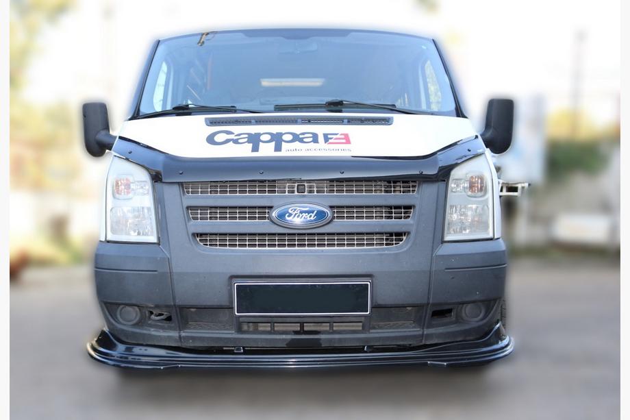 Ford Transit 2000–2014 Voorbumper frontlip EuroCap (2006-2014, zwart) Image