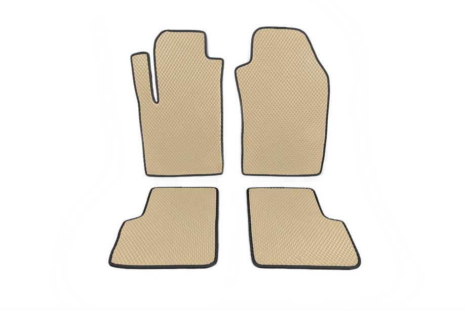 Fiat 500/500L 2013–2022 EVA automatten (voor 500, beige) Image