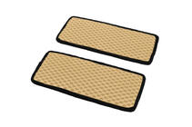 Peugeot Boxer 2006–2025 Polyurethaan dorpelmatten (2 stuks, EVA, beige) foto 2