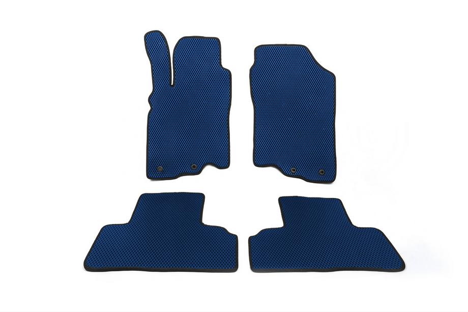 Honda Insight II 2009–2014 EVA automatten (Blauw) Image