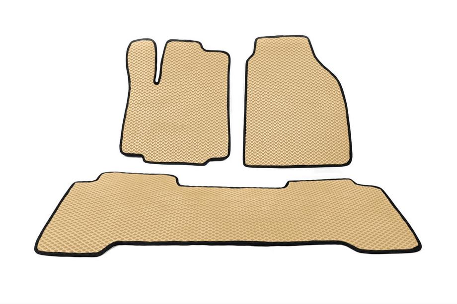 Honda Pilot 2002–2008 EVA automatten (Beige) Image