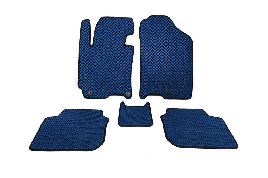 Hyundai Elantra (MD/UD) 2011–2015 EVA automatten (Blauw) Image