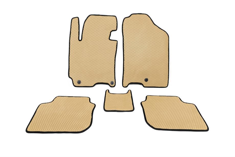 Hyundai Elantra (MD/UD) 2011–2015 EVA automatten (Beige) Image