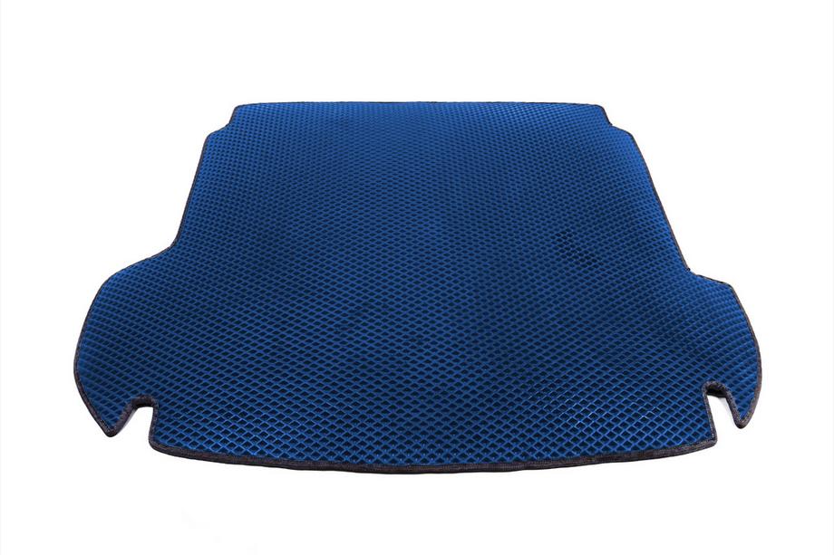 Hyundai Santa Fe 2 2006–2012 Kofferbakmat (EVA, blauw) (5 zitplaatsen) Image