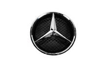 Mercedes GLC X253 2015–2022 Voorste embleem met behuizing (21 cm) foto 1