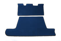Toyota Land Cruiser 100 1998–2007 Kofferbakmat 2 stuks Blauw (EVA, 7 zitplaatsen) foto 1