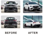 Mercedes GLE Coupé C167 2019– AMG GLE63 bodykit set foto 2