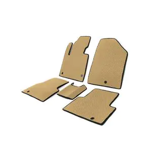 Automatten voor 5 zitplaatsen (EVA, beige) Hyundai Santa Fe 3 2012–2018 foto 2