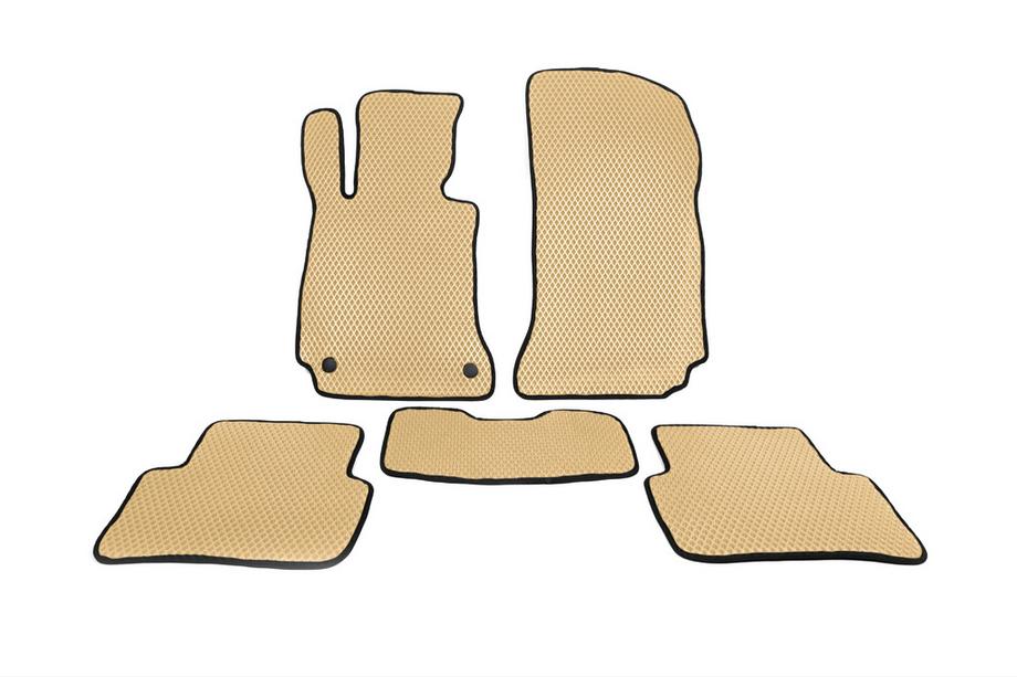 Mercedes C-klasse W204 2007–2015 EVA automatten (Beige) Image