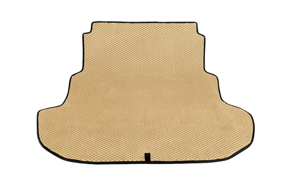 Mercedes E-class W211 2002–2009 Kofferbakmat (EVA, Beige) Sedan Foto 1