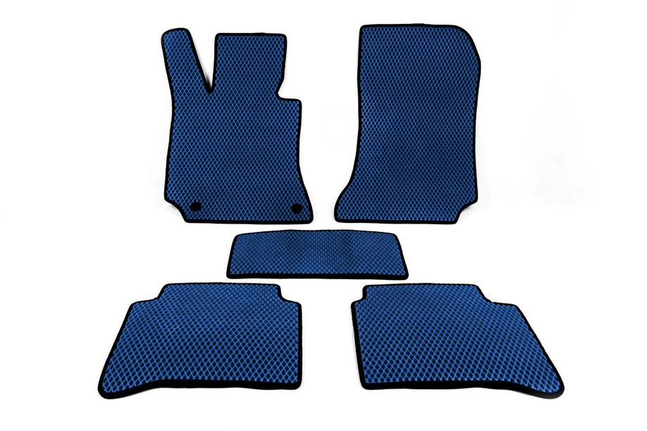 Mercedes E-klasse W212 2009–2016 EVA automatten (Blauw) Image