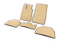 Mercedes S-Class W220 1998–2005 EVA vloermatten (Short, beige) foto 2