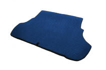 Mitsubishi Lancer X 2008– Kofferbakmat (EVA, blauw) foto 2