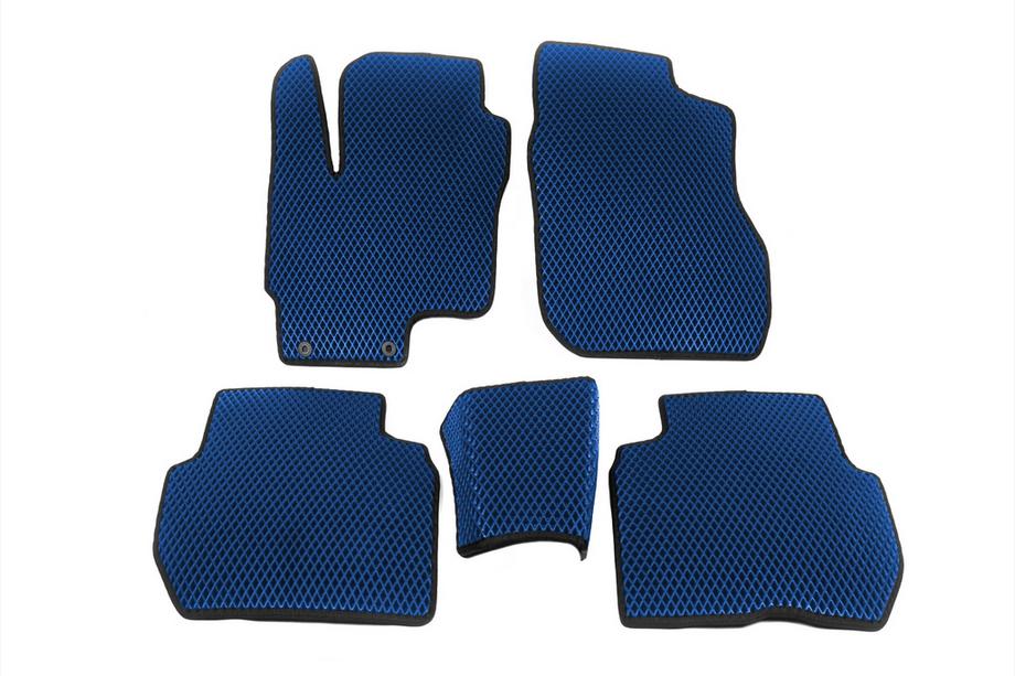 Mitsubishi Outlander 2012–2021 EVA automatten P-HEV (Blauw) Image
