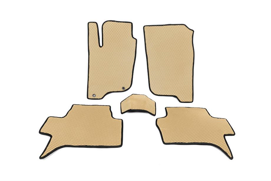 Mitsubishi Pajero Sport 2008–2015 EVA automatten (Beige) Image