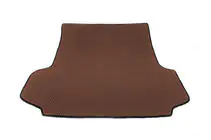 Mitsubishi Pajero Sport 2008–2015 Kofferbakmat (EVA, bruin) foto 1