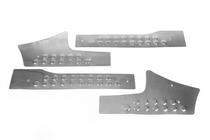 Peugeot Partner Tepee 2008–2018 OmsaLine RVS instaplijsten (binnen) Set van 4 stuks, OmsaLine - Italiaans roestvrij staal foto 3
