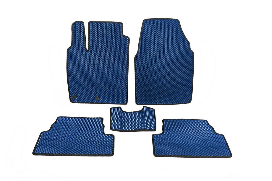 Nissan Qashqai 2007–2010 EVA automatten voor interieur (Blauw) Image