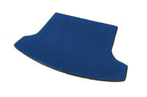 Nissan Qashqai 2010–2014 Kofferbakmat voor +2 (lang, EVA, blauw) foto 2