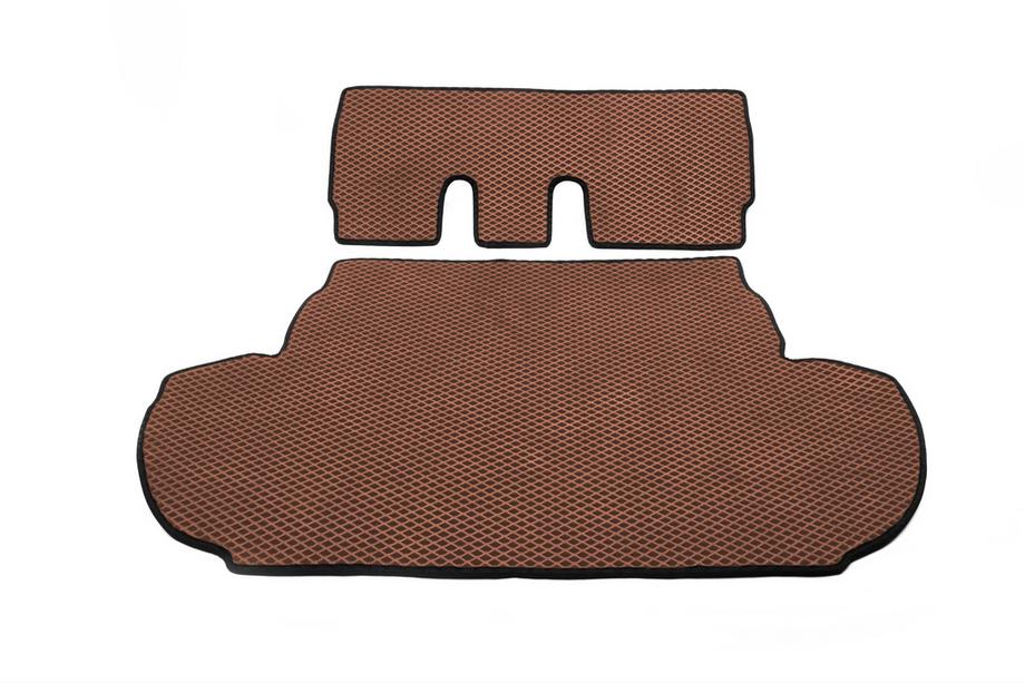 Peugeot 4007 2007–2013 Bagageruimatte (EVA, bruin) 7-zits Met subwoofer Image