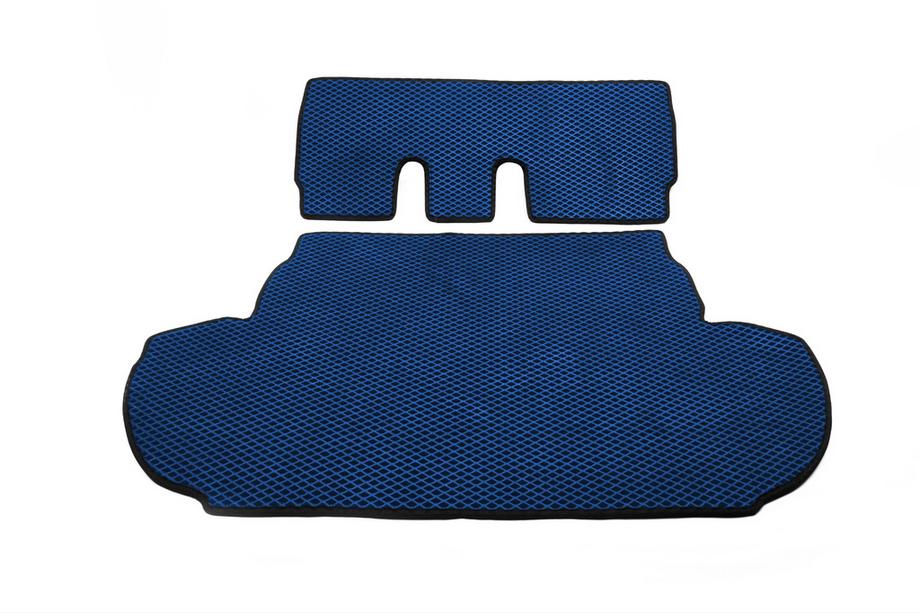 Peugeot 4007 2007–2013 Kofferbakmat (EVA, blauw) 7-zits Zonder subwoofer Image