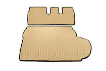 Peugeot 4007 2007–2013 Kofferbakmat (EVA, beige) 7-zits foto 2