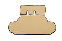 Peugeot 4007 2007–2013 Kofferbakmat (EVA, beige) 7-zits foto 1