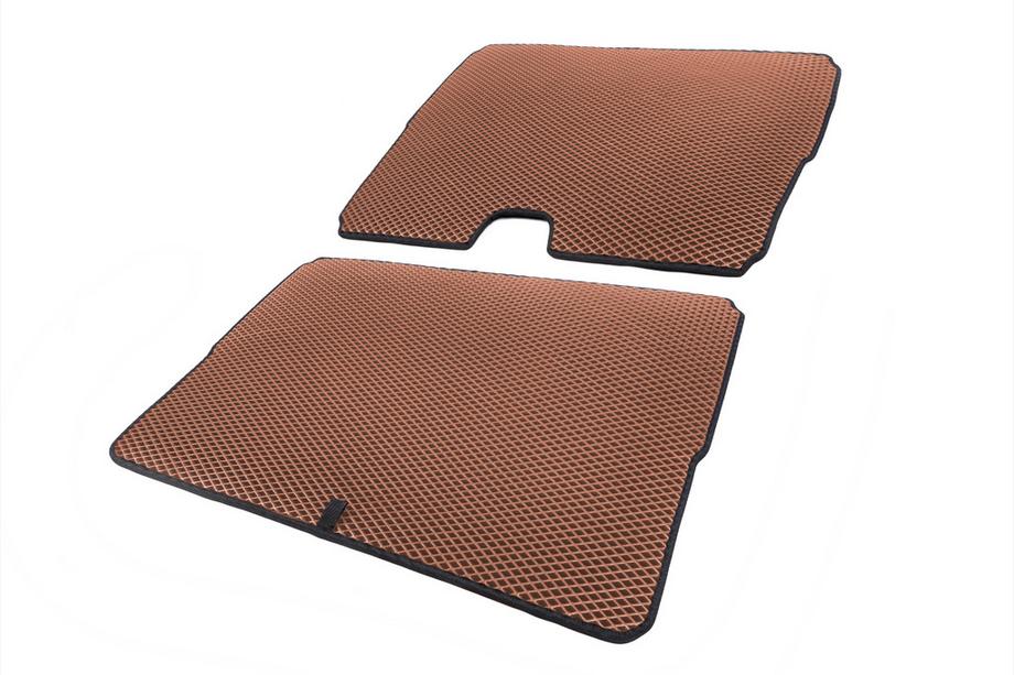 Peugeot 3008 2008–2016 Kofferbakmat (EVA, bruin) Kofferbakmat boven+onder (EVA, bruin) Image