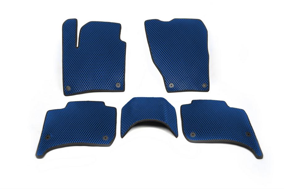 Porsche Cayenne 2010–2017 EVA automatten (Blauw) Image