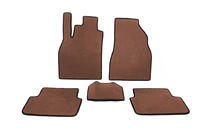 Renault Megane II 2004–2009 EVA automatten (bruin) foto 1