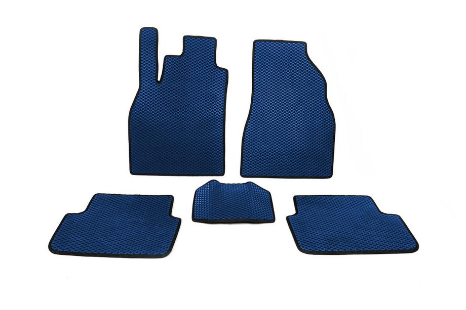 Renault Megane II 2004–2009 EVA automatten (Blauw) Image
