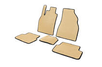 Renault Megane II 2004–2009 EVA automatten (Beige) foto 2