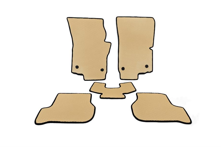 Seat Leon 2005–2012 EVA automatten (Beige) Image