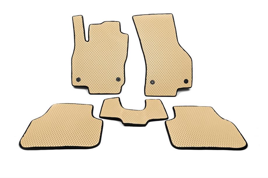 Skoda Octavia III A7 2013–2019 EVA automatten (Beige) Image